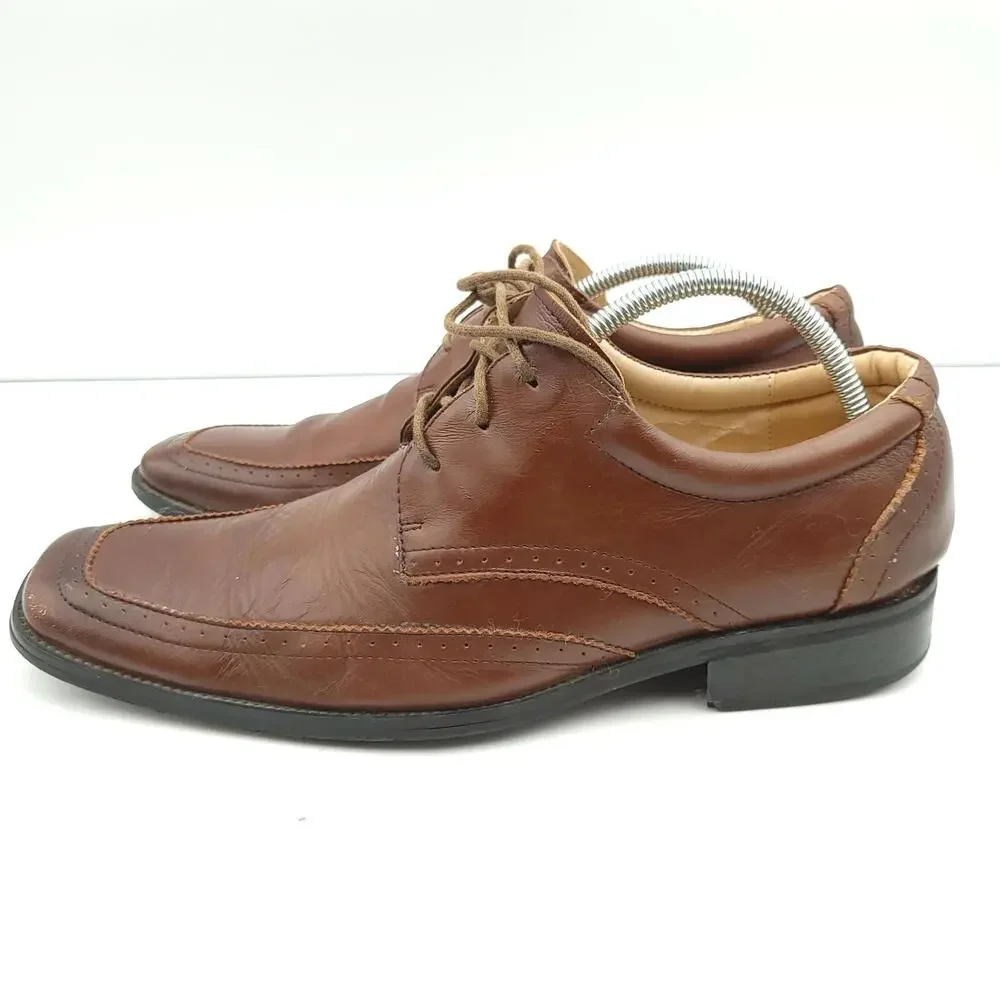 Steve Madden Oxford Shoes Mens Size 10.5 Kanon Brown‎ Leather Lace Up